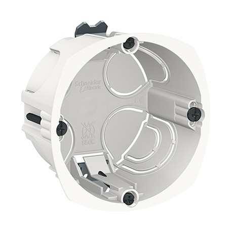 Boîte d'encastrement Multifix - 1 poste - Blanc
