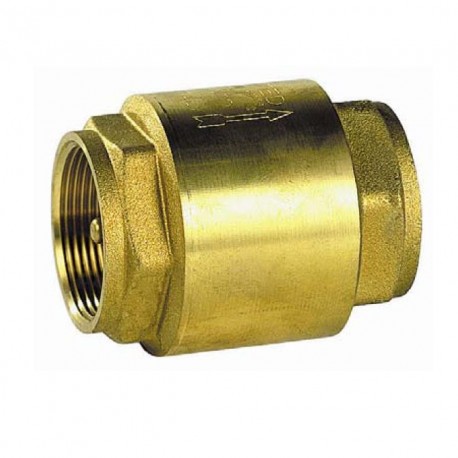 Clapet anti-retour 2” - Laiton/Nylon - Femelle/Femelle - 16 bar