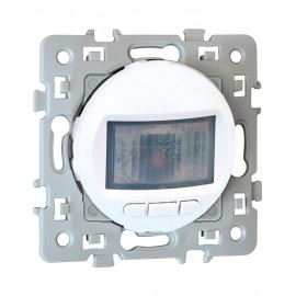 Détecteur 3 Fils avec neutre Square 1 poste - 300W - Blanc