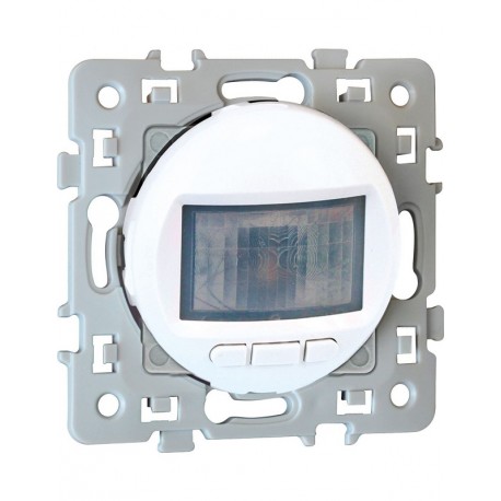 Détecteur 3 Fils avec neutre Square 1 poste - 300W - Blanc