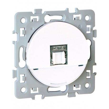Prise RJ45 Cat6A STP Square - Blanc