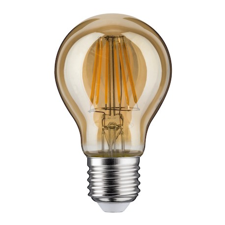 Ampoule LED Sphérique à filament E27 - 6W - 1700K - 500lm - Dimmable - Or