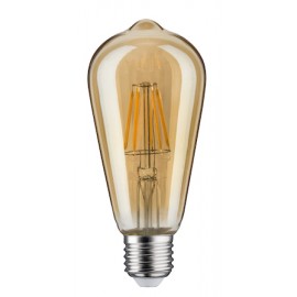 Ampoule LED Rustika à filament E27 - 6W - 1700K - 500lm - Dimmable - Or