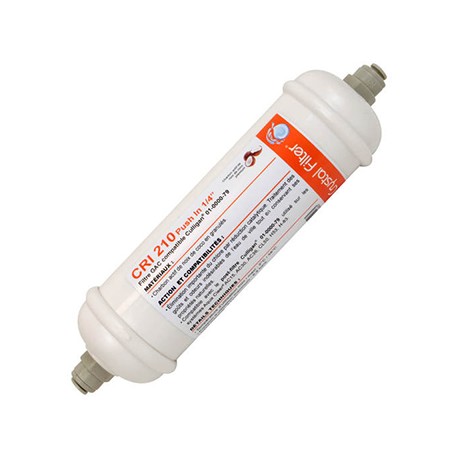 Filtre GAC CRI 210 - Charbon - 6” - Push In 1/4” - Compatible Culligan® 01-0000-79