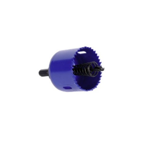 Scie cloche pour cloisons sèches - Diamètre 68mm - Avec ressort