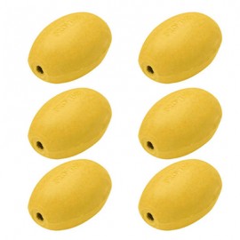 Recharge 6 savons jaune écolier Citron pour porte savon rotatif à vis