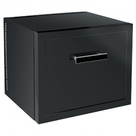 Mini Bar tiroir - Porte pleine - 40L - Noir