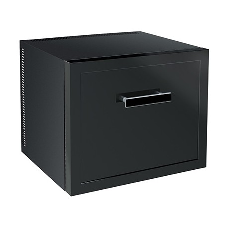 Mini Bar tiroir - Porte pleine - 40L - Noir