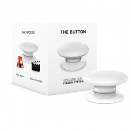 Commande connectée ”The button” - Z-Wave - Blanc