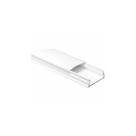 Moulures Optima TM en barre de 2m - 34 x 16mm - 1 compartiment