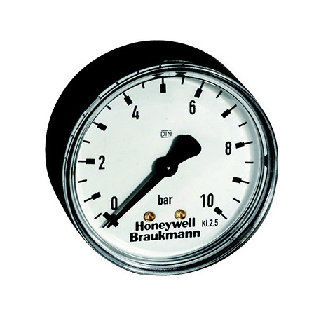 Manomètre - ø63mm - 0 à 10 bars - Raccord arrière