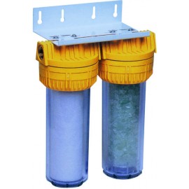 Kit de filtration + antitartre et anti-corrosion Purophos - 25µ - 3/4” - 8 bars