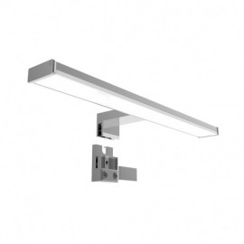 Applique murale LED - Aluminium - 12W - 3000K - IP44 - Non dimmable - Avec ampoule