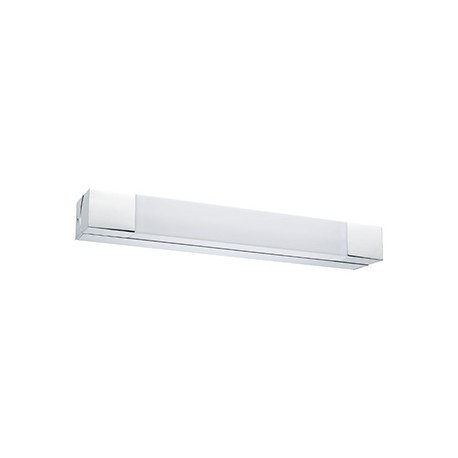 Réglette LED Quasar pour miroir - Chrome - 7,5W - 3000K - IP44 - Non dimmable - Avec ampoule