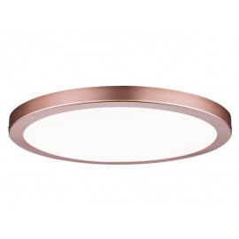 Plafonnier LED Atria Paulmann - Rond - 16W - 4000K - Or rose - Non dimmable