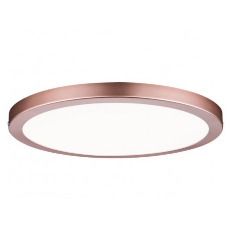 Plafonnier LED Atria Paulmann - Rond - 16W - 4000K - Or rose - Non dimmable