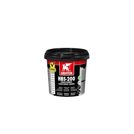 Pot de caoutchouc liquide HBS-200® - 1L - Noir
