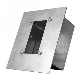 Boîtier inox encastré pour SKRV avec centrale ACM/RC