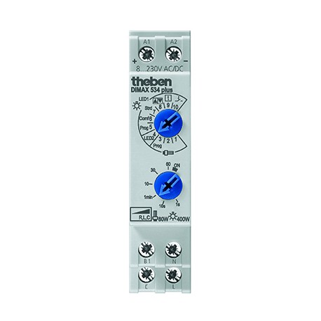 Variateur universel modulaire Dimax 534 plus - Rail Din - Blanc