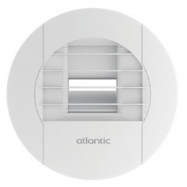 Bouche d'extraction hygroréglable BEHC 15/45-135PB 125L - Cuisine - ø125mm - 14 à 45 m³/h - Bouton poussoir