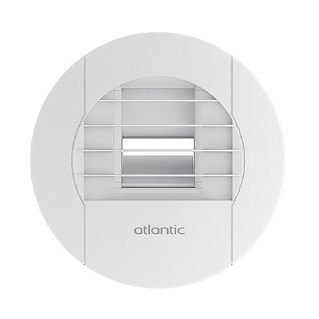 Bouche d'extraction hygroréglable BEHC 15/45-135PB 125L - Cuisine - ø125mm - 14 à 45 m³/h - Bouton poussoir