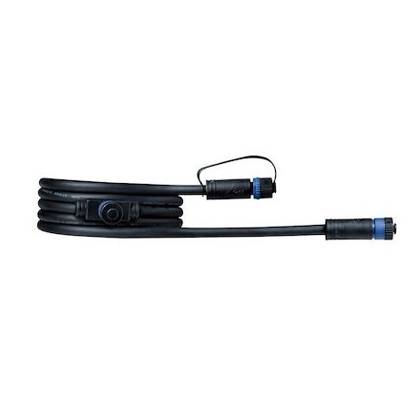 Câble intelligent Plug & Shine - 150W max - 24V - 2 raccords - 2m - Noir