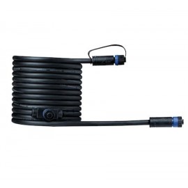 Câble intelligent Plug & Shine - 150W max - 24V - 2 raccords - 5m - Noir