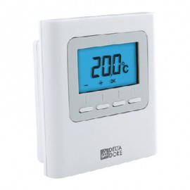 Thermostat d'ambiance Minor 1000 - Pour radiateur électrique - Blanc
