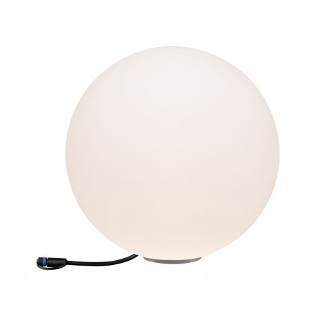 Sphère lumineuse Plug&Shine Paulmann - Dimmable - 3000K - Avec ampoule - 6,5W - ø40cm - Blanc