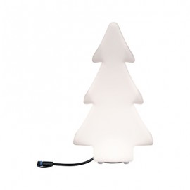 Sapin lumineux Plug&Shine Paulmann - Dimmable - 3000K - Avec ampoule - 2,8W - Blanc