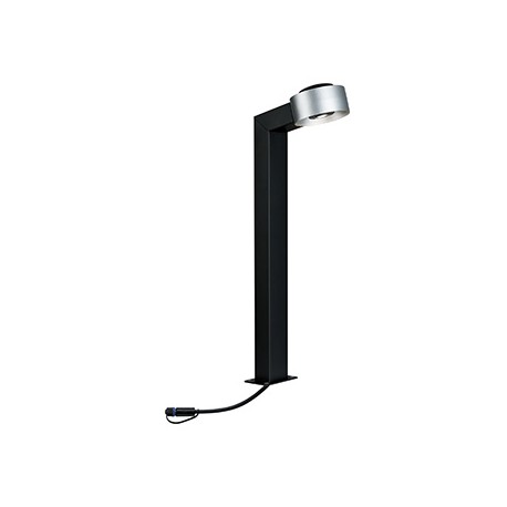 Borne lumineuse Plug & Shine - Cone - Dimmable - 3000K - 90° - Avec ampoule - 4,3W - Anthracite