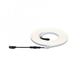 Strip néon souple Plug & Shine - Dimmable - 3000K - 5m - Avec ampoule - 31W - Blanc