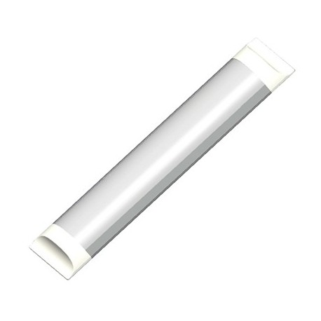 Réglette  LED - 18W - 6000°K - 600mm - Non dimmable - Avec ampoule - Blanc