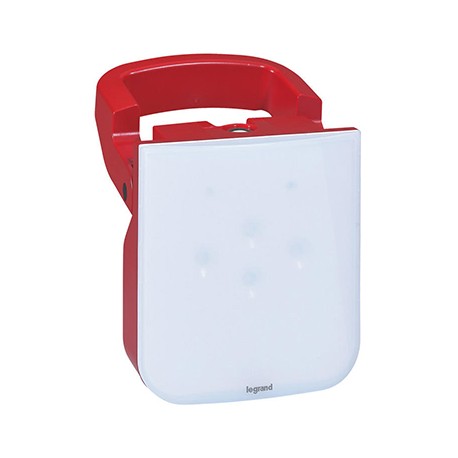Lampe portable ERDF - LED - IP65 - IK10 - 200lm - Rouge