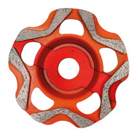 Disque diamant Pentasurf - ø125mm - Dégrossissage