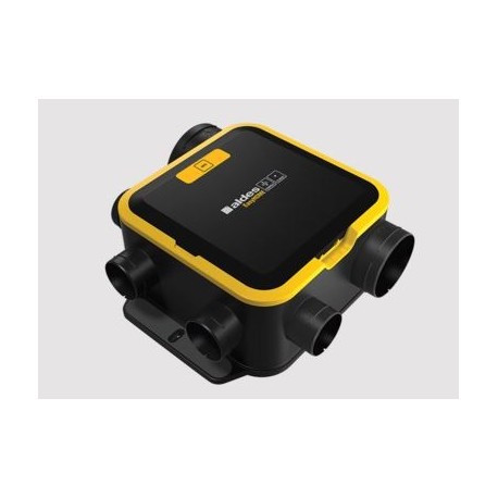 Groupe VMC  EasyHome Compact Auto - Simple flux Autoréglable - 14W - 241 m³/h - 23 dB - 4 sanitaires