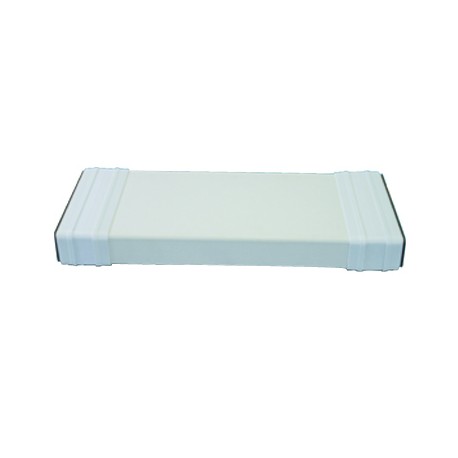 Piège à son rectangulaire TPA 125/15 - Extra-plat 55 x 220mm - Longueur 1.5m