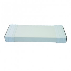 Piège à son rectangulaire TPA 125/05 - Extra-plat 55 x 220mm - Longueur 50cm