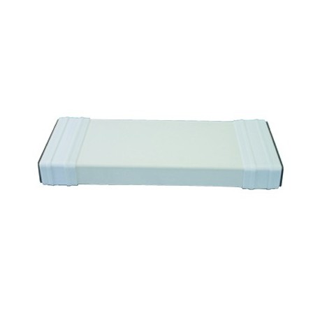 Piège à son à joints rectangulaire TPAV 100 pour conduit PVC Rigide - Ultra-plat 55 x 110 mm