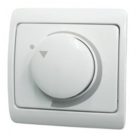 Interrupteur variateur - 1,5A - Blanc