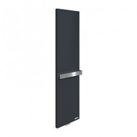 Radiateur sèche serviettes - Toscane - Eau chaude - 989W - Gris Ardoise
