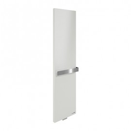 Radiateur sèche serviettes - Toscane - Eau chaude - 989W - Blanc granit