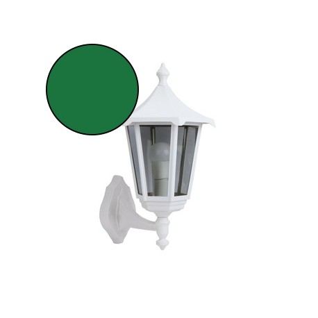 Applique murale extérieure Monaco - Aluminium - E27 - 100W - IP43 - Sans ampoule - Vert antique