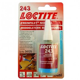 Liquide de freinage pour filetage Loctite 243 - Flacon - 24 ml