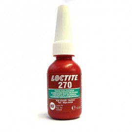 Frein filet liquide Loctite 270 - Pour fixations filetées - Bouteille - 10 ml - Vert