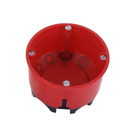 Boîtier de protection au feu - 1 poste - Ø68mm - Profondeur 49mm