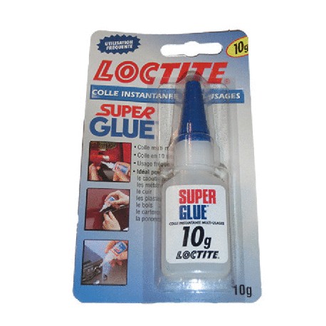 Colle super glue Loctite 401 - Tube - 10 g