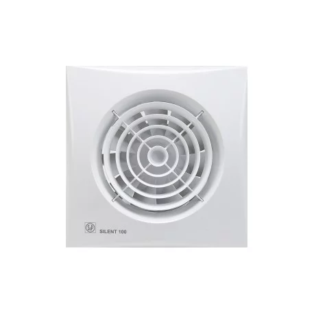 Aérateur Silent 100 CHZ-12V - 13W - 95m3/h - Avec hygrostat réglable