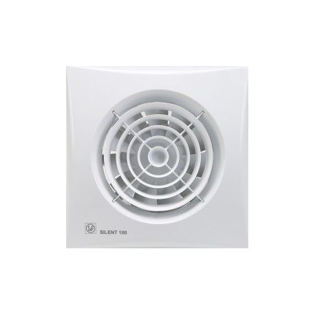 Aérateur Silent 100 CRZ Ecowatt - 5W - 95m3/h - Avec temporisation réglable