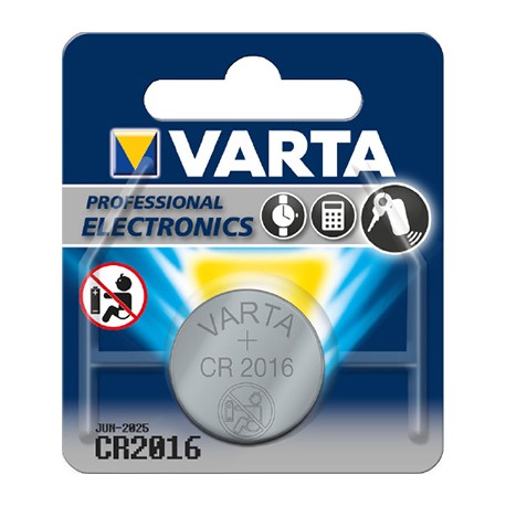 Pile type CR2016 - 3 volts - Lithium